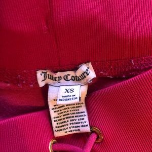 JUICY COUTURE velvet sweat pants